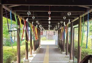 玄関　風鈴